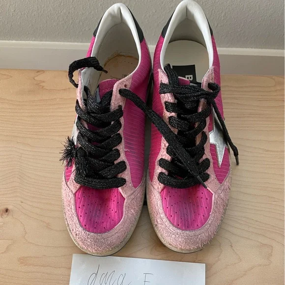 Golden Goose Shoes New Size 36 Golden Goose Pink Ball Star